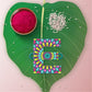 Indianvibez Alphabet E Wooden Rakhi - Kids Rakhi - Swadesiicart