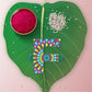 Indianvibez Alphabet F Wooden Rakhi - Kids Rakhi - Swadesiicart