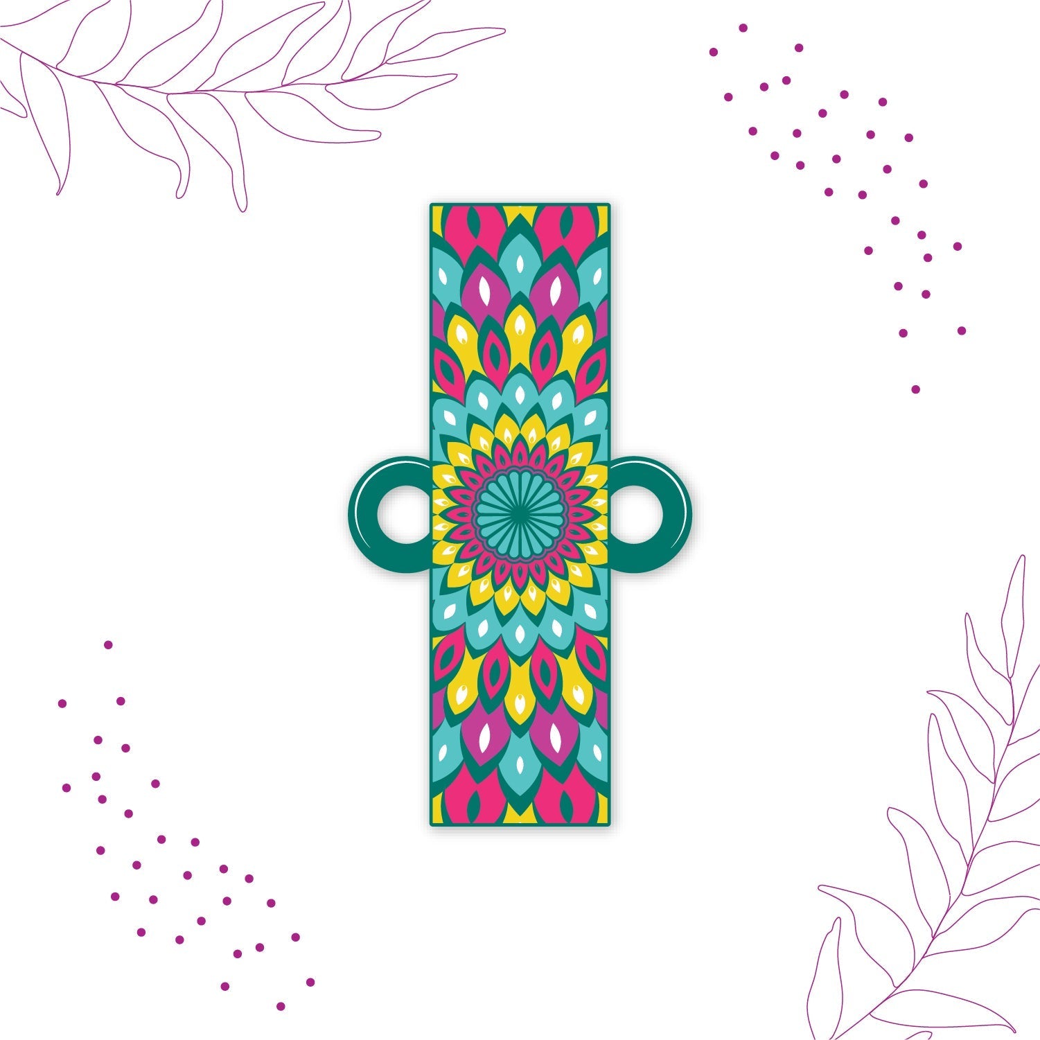 Indianvibez Alphabet J Wooden Rakhi - Kids Rakhi - Swadesiicart