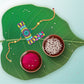 Indianvibez Alphabet L Wooden Rakhi - Kids Rakhi - Swadesiicart