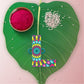 Indianvibez Alphabet L Wooden Rakhi - Kids Rakhi - Swadesiicart