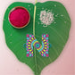 Indianvibez Alphabet N Wooden Rakhi - Kids Rakhi - Swadesiicart