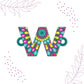 Indianvibez Alphabet X Wooden Rakhi - Kids Rakhi - Swadesiicart