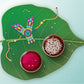 Indianvibez Alphabet Y Wooden Rakhi - Kids Rakhi - Swadesiicart