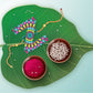 Indianvibez Alphabet Z Wooden Rakhi - Kids Rakhi - Swadesiicart