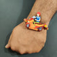 Indianvibez Biker Bhai Wooden Rakhi with Rudraksha, Motorcycle Rakhi for Bro, Shop India - Kids Rakhi - Swadesiicart