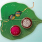 Indianvibez Cool Bro Wooden Rakhi with Rudraksha, Trendy Rakhi for Brother, Shop India - Kids Rakhi - Swadesiicart