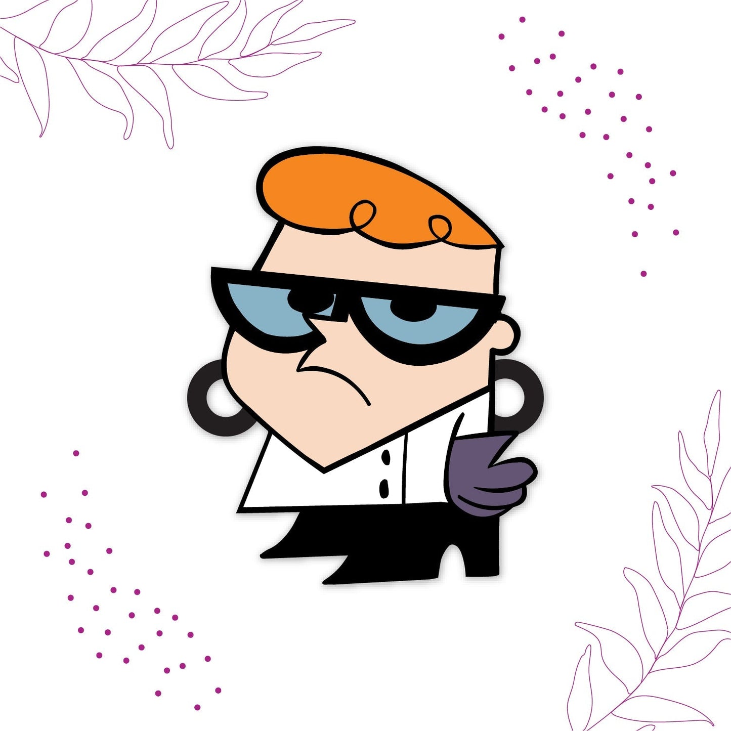 Indianvibez Dexter Wooden Rakhi with Rudraksha, Cartoon Rakhi for Bro, Shop India - Kids Rakhi - Swadesiicart