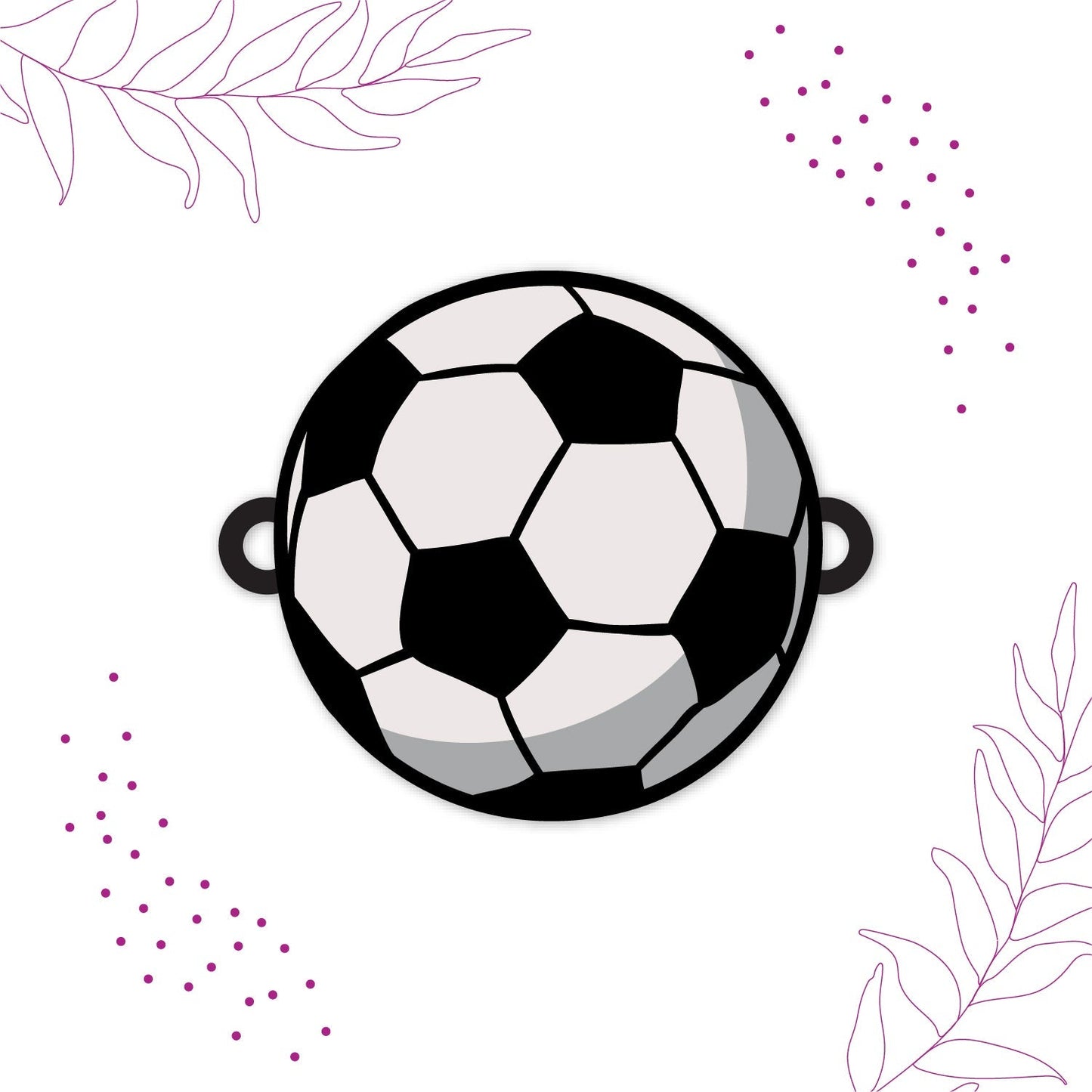 Indianvibez Football Wooden Rakhi with Rudraksha, Soccer Rakhi for Bro, Shop India - Kids Rakhi - Swadesiicart