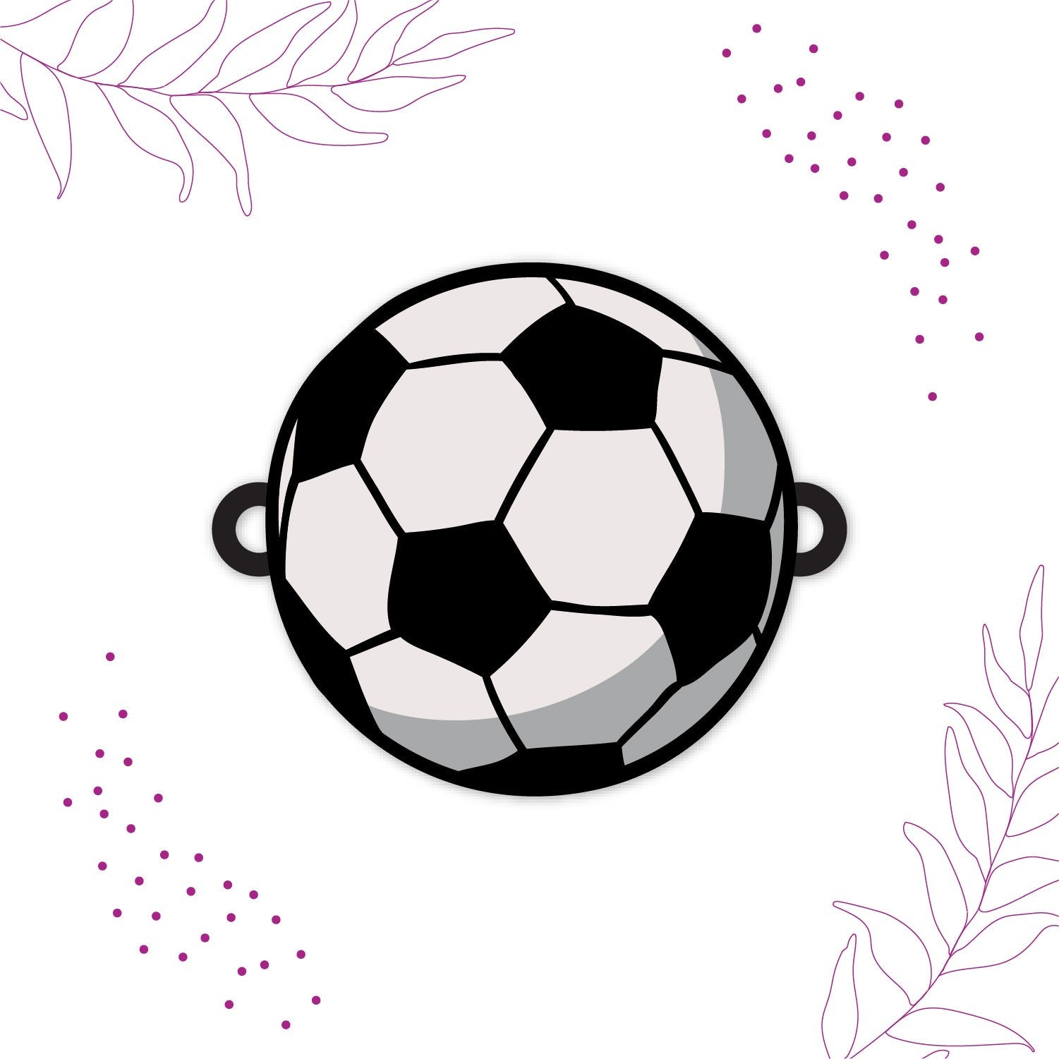 Indianvibez Football Wooden Rakhi with Rudraksha, Soccer Rakhi for Bro, Shop India - Kids Rakhi - Swadesiicart