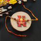 Indianvibez Royal King Bhai Wooden Rakhi, Rudraksha Rakhi for Brother - Kids Rakhi - Swadesiicart