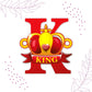 Indianvibez Royal King Bhai Wooden Rakhi, Rudraksha Rakhi for Brother - Kids Rakhi - Swadesiicart