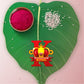 Indianvibez Royal King Bhai Wooden Rakhi, Rudraksha Rakhi for Brother - Kids Rakhi - Swadesiicart