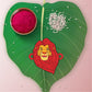 Indianvibez Mufasa Wooden Rakhi with Rudraksha, Lion King Rakhi for Brother, Shop India - Kids Rakhi - Swadesiicart