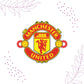Indianvibez Manchester United Wooden Rakhi with Rudraksha, Football Rakhi for Bro, Shop India - Kids Rakhi - Swadesiicart