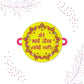 Indianvibez Mere Bhai Jaisa Koi Nahi Rakhi, Rakhi with Rudraksha Thread - Kids Rakhi - Swadesiicart