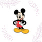Indianvibez Mickey Wooden Rakhi with Rudraksha, Cartoon Rakhi for Brother, Shop India - Kids Rakhi - Swadesiicart