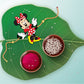 Indianvibez Minnie Wooden Rakhi/Lumba - Kids Rakhi - Swadesiicart
