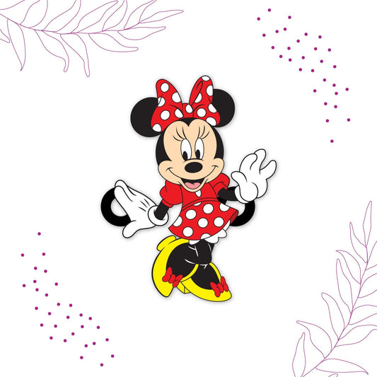 Indianvibez Minnie Wooden Rakhi/Lumba - Kids Rakhi - Swadesiicart