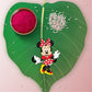 Indianvibez Minnie Wooden Rakhi/Lumba - Kids Rakhi - Swadesiicart