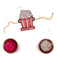 Indianvibez Netflix & Bro Wooden Rakhi with Rudraksha, Chill Bhai Rakhi, Shop India - Kids Rakhi - Swadesiicart