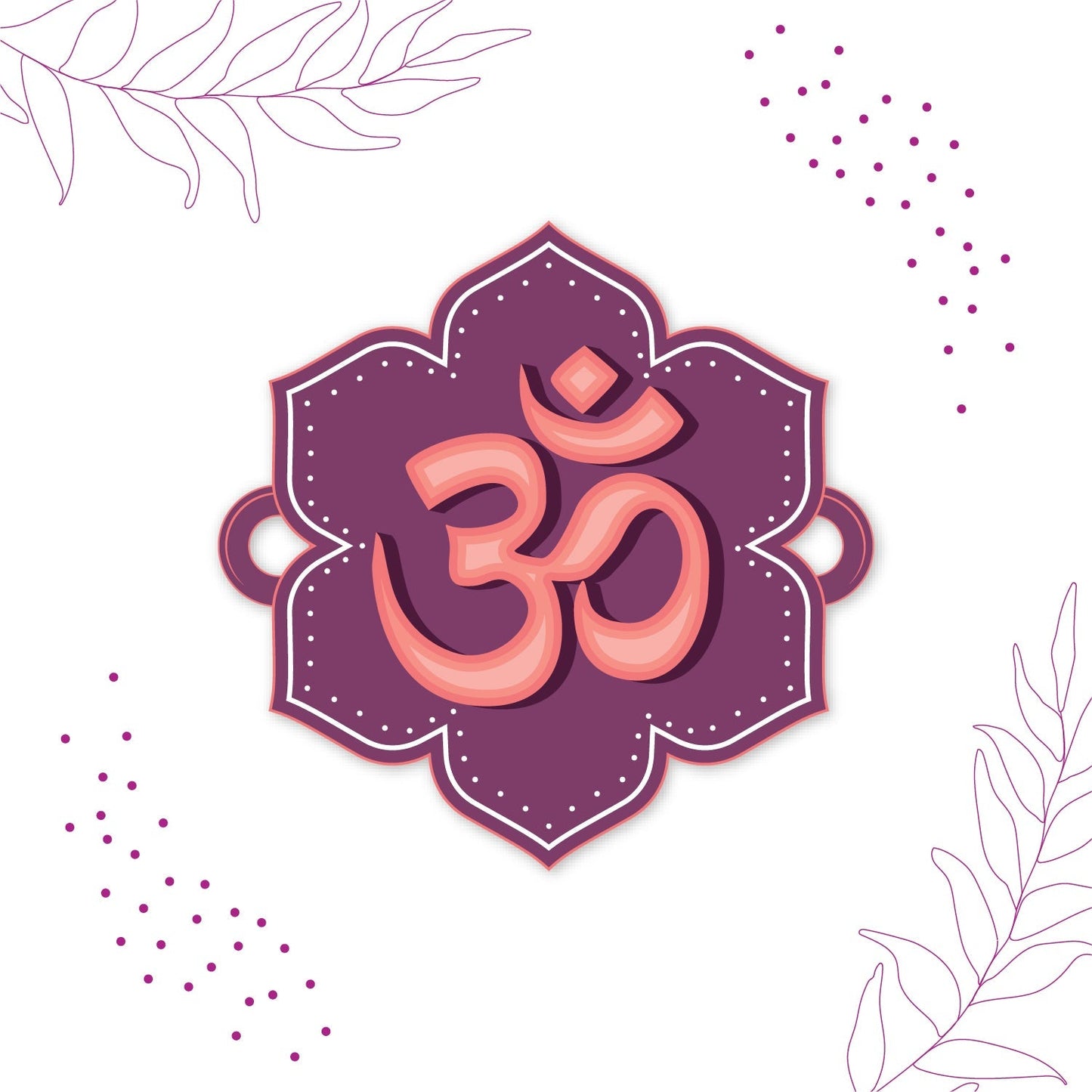 Indianvibez Om Wooden Rakhi with Rudraksha Thread, Rakhi for Brother - Kids Rakhi - Swadesiicart