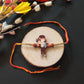 Indianvibez Photographer Bhai Wooden Rakhi with Rudraksha, Hobby Rakhi for Brother, Shop India - Kids Rakhi - Swadesiicart
