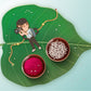Indianvibez Photographer Bhai Wooden Rakhi with Rudraksha, Hobby Rakhi for Brother, Shop India - Kids Rakhi - Swadesiicart