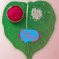 Indianvibez Pyara Bhai Wooden Rakhi with Rudraksha Thread, Rakhi for Brother - Kids Rakhi - Swadesiicart