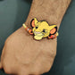 Indianvibez Simba Wooden Rakhi with Rudraksha, Lion King Rakhi for Bro, Shop India - Kids Rakhi - Swadesiicart