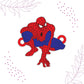 Indianvibez Spiderman Wooden Rakhi with Rudraksha, Superhero Rakhi for Kids & Bro, Shop India - Kids Rakhi - Swadesiicart