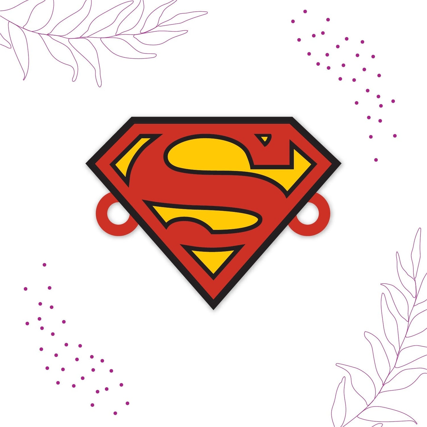 Indianvibez Superman Wooden Rakhi with Rudraksha, Superhero Rakhi for Brother, Shop India - Kids Rakhi - Swadesiicart