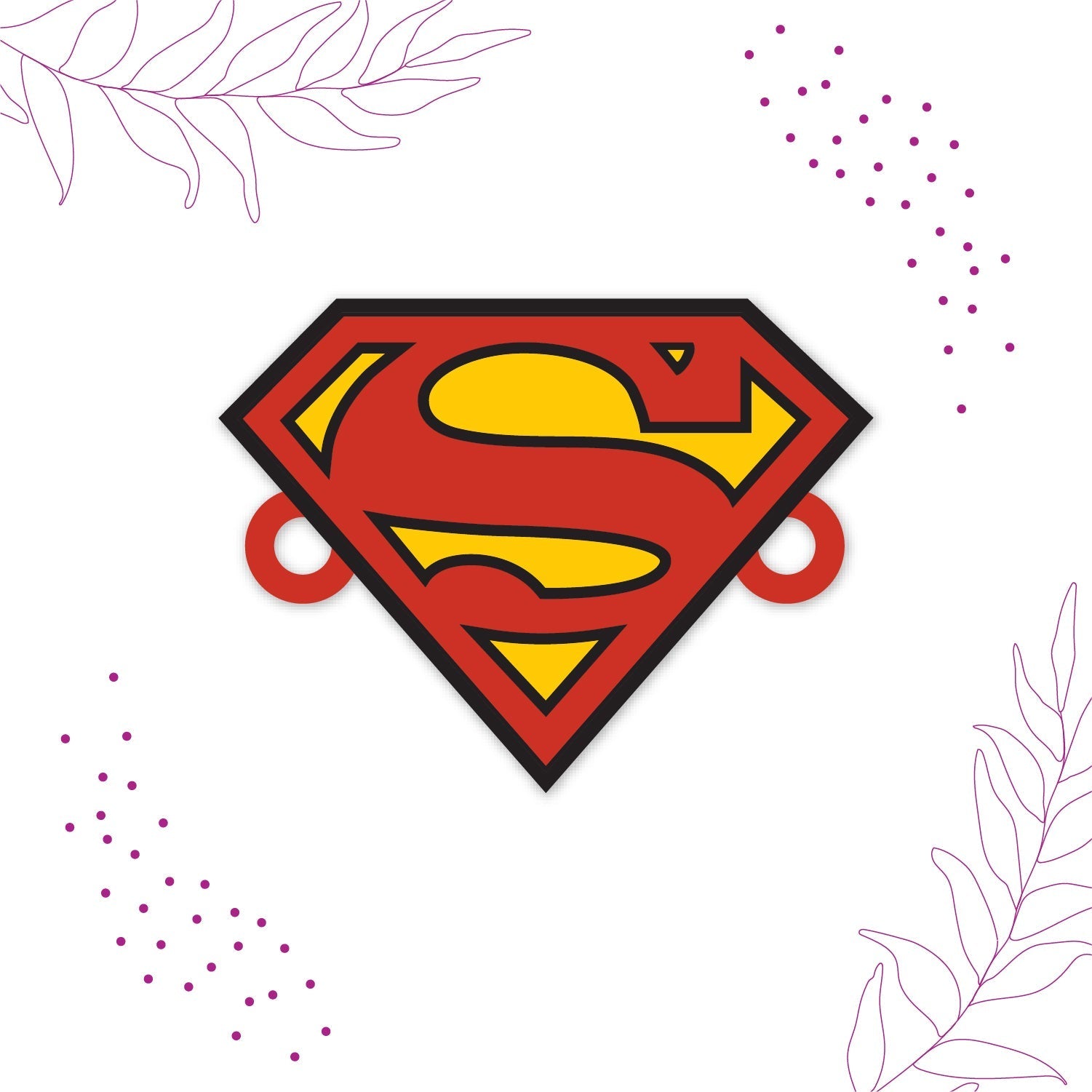 Indianvibez Superman Wooden Rakhi with Rudraksha, Superhero Rakhi for Brother, Shop India - Kids Rakhi - Swadesiicart