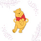 Indianvibez Winnie Pooh Wooden Rakhi with Rudraksha, Cute Rakhi for Brother, Shop India - Kids Rakhi - Swadesiicart