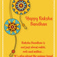 Indianvibez Manchester United Wooden Rakhi with Rudraksha, Football Rakhi for Bro, Shop India - Kids Rakhi