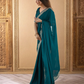 Lorenvalley Fashion Rama Rangoli Silk with Coding Lace Work Saree with Blouse - Swadesiicart