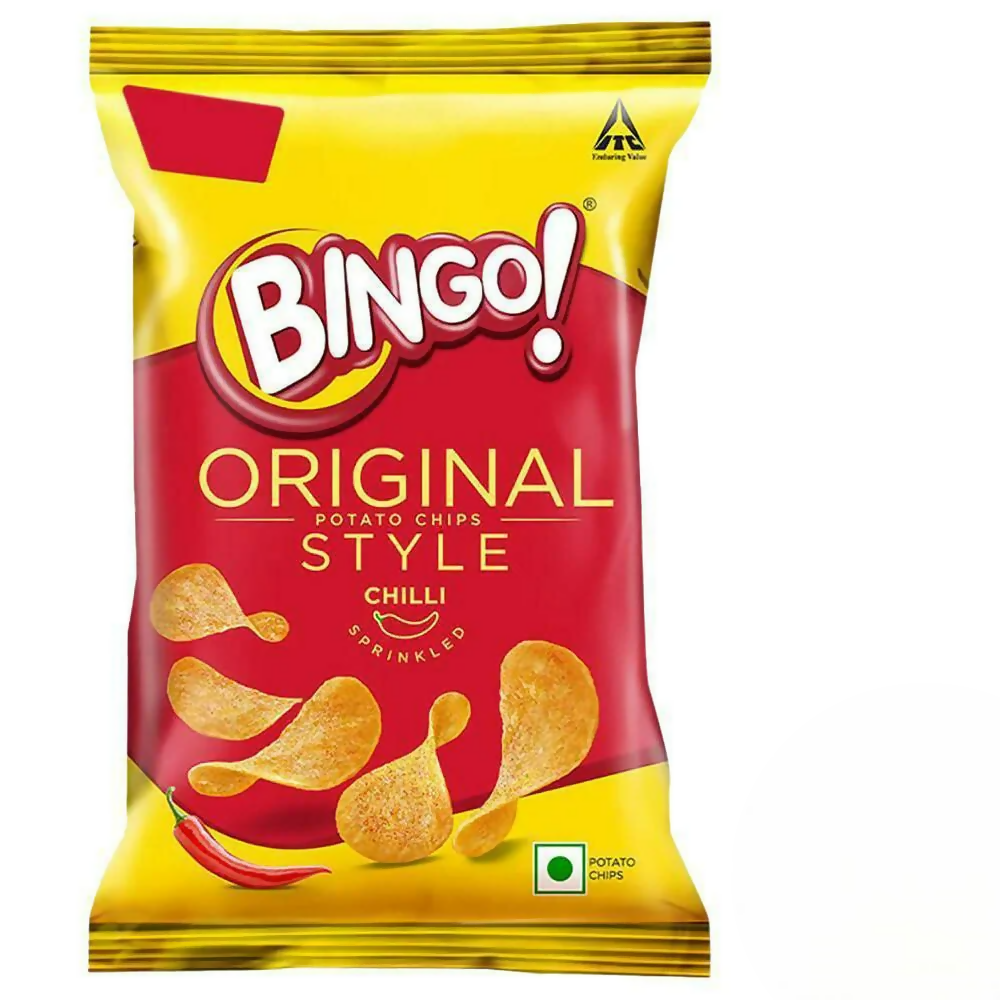 Bingo Original Chilli Sprinkled Potato Chips | Swadesiicart
