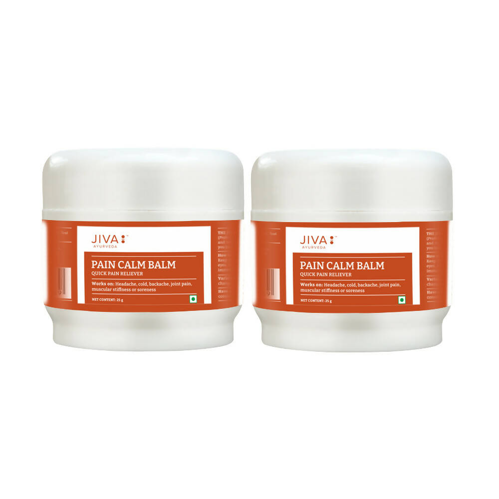 Jiva Ayurveda Pain Calm Balm - Swadesiicart