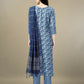Jyoti Fashion Women's Light Blue Rayon Embroidery & Sequence work Kurta with Trouser & Dupatta | Swadesiicart