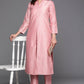 Ahalyaa Women's Traditional wear Kurta Set - Pink | Swadesiicart