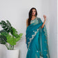 Vamsee Meera Rama Organza Saree - Swadesiicart