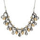 Women's Rhodium-Plated Necklace - Ruby Raang | Swadesiicart