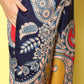 Yufta Red Paisley Printed Satin Co-Ords - Swadesiicart