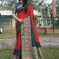 Anaita Red Woven Design Pure Bandhej Kanjivaram Soft Silk Saree