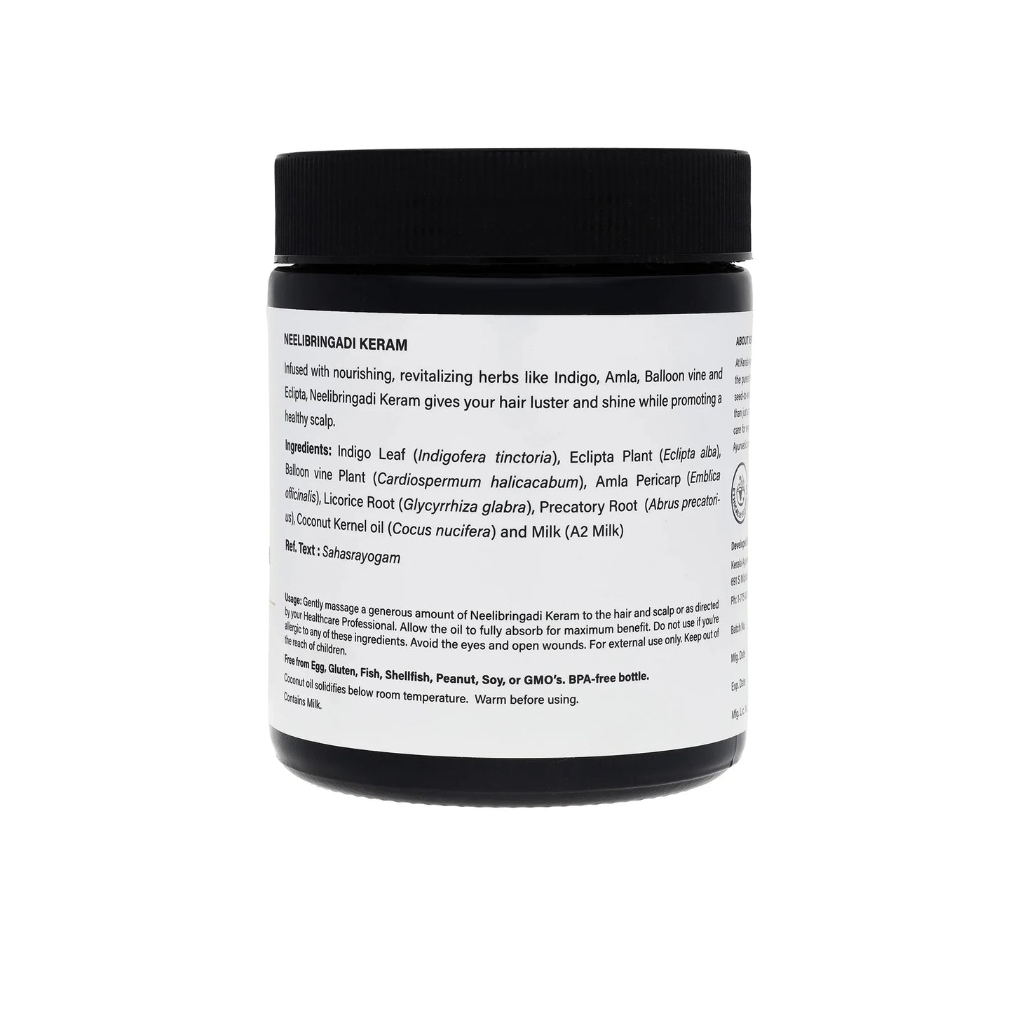 Revitalizing Hair Oil - Neelibringadi Keram 6.8 fl oz (200 ml)