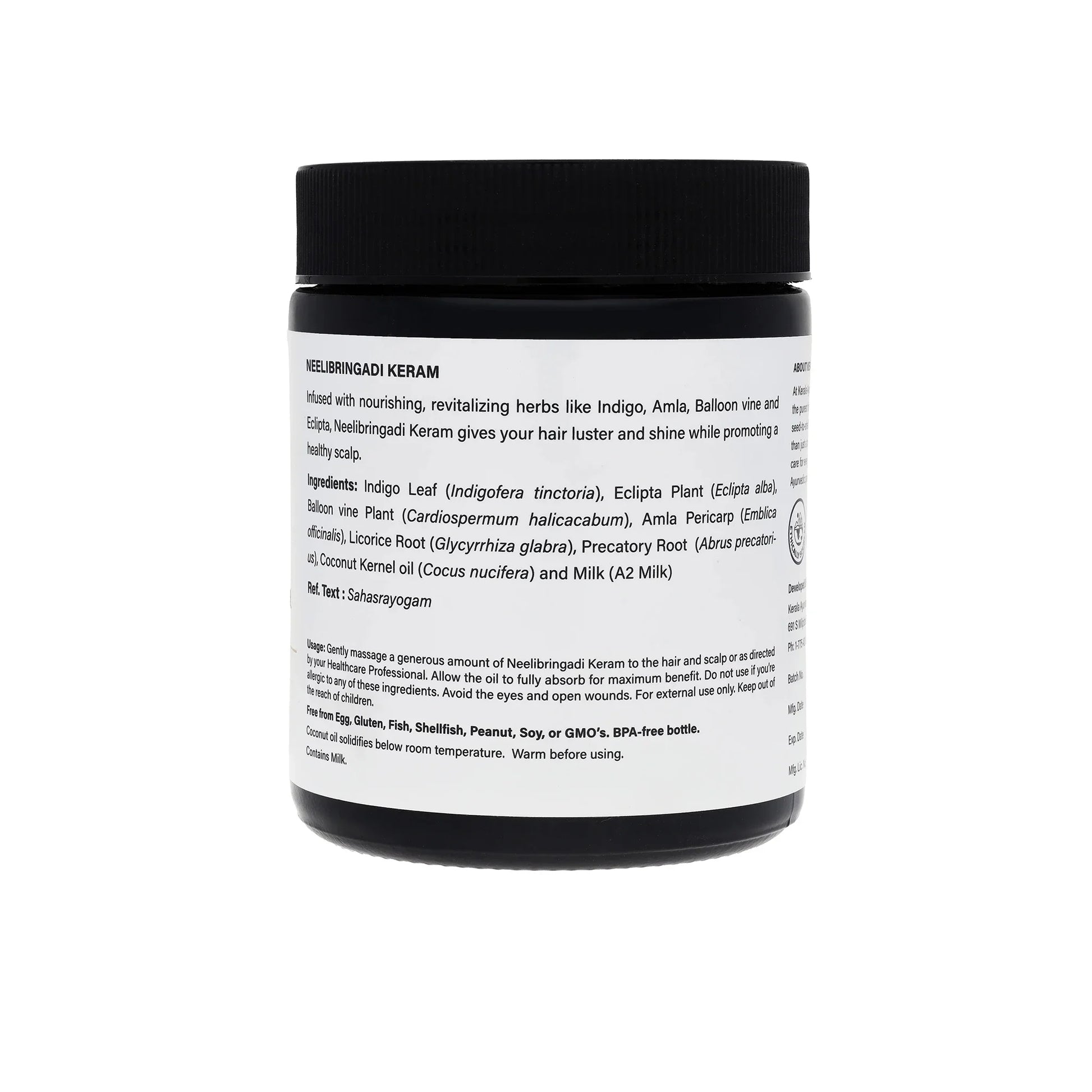 Revitalizing Hair Oil - Neelibringadi Keram 6.8 fl oz (200 ml)