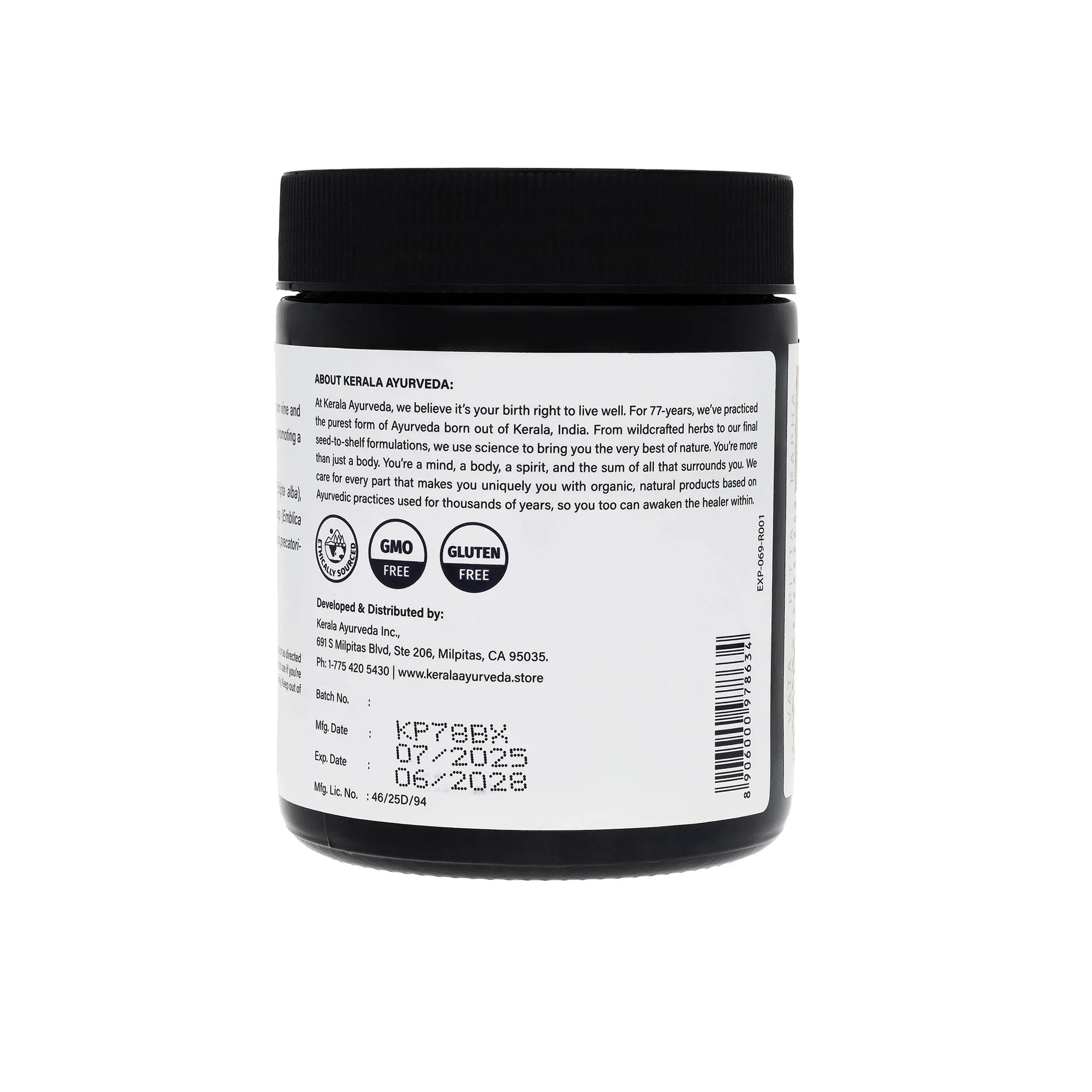 Revitalizing Hair Oil - Neelibringadi Keram 6.8 fl oz (200 ml)