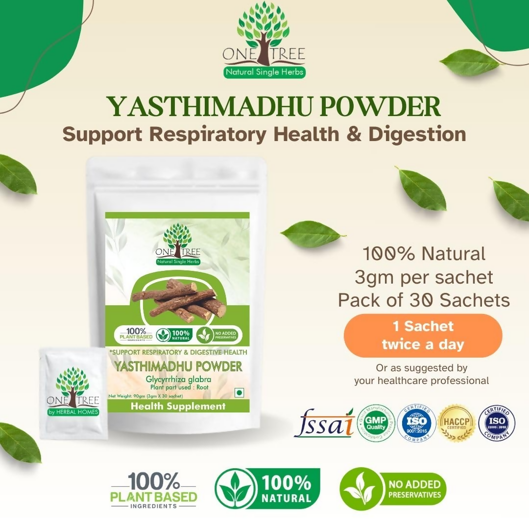 One Tree Yasthimadhu Powder - Swadesiicart