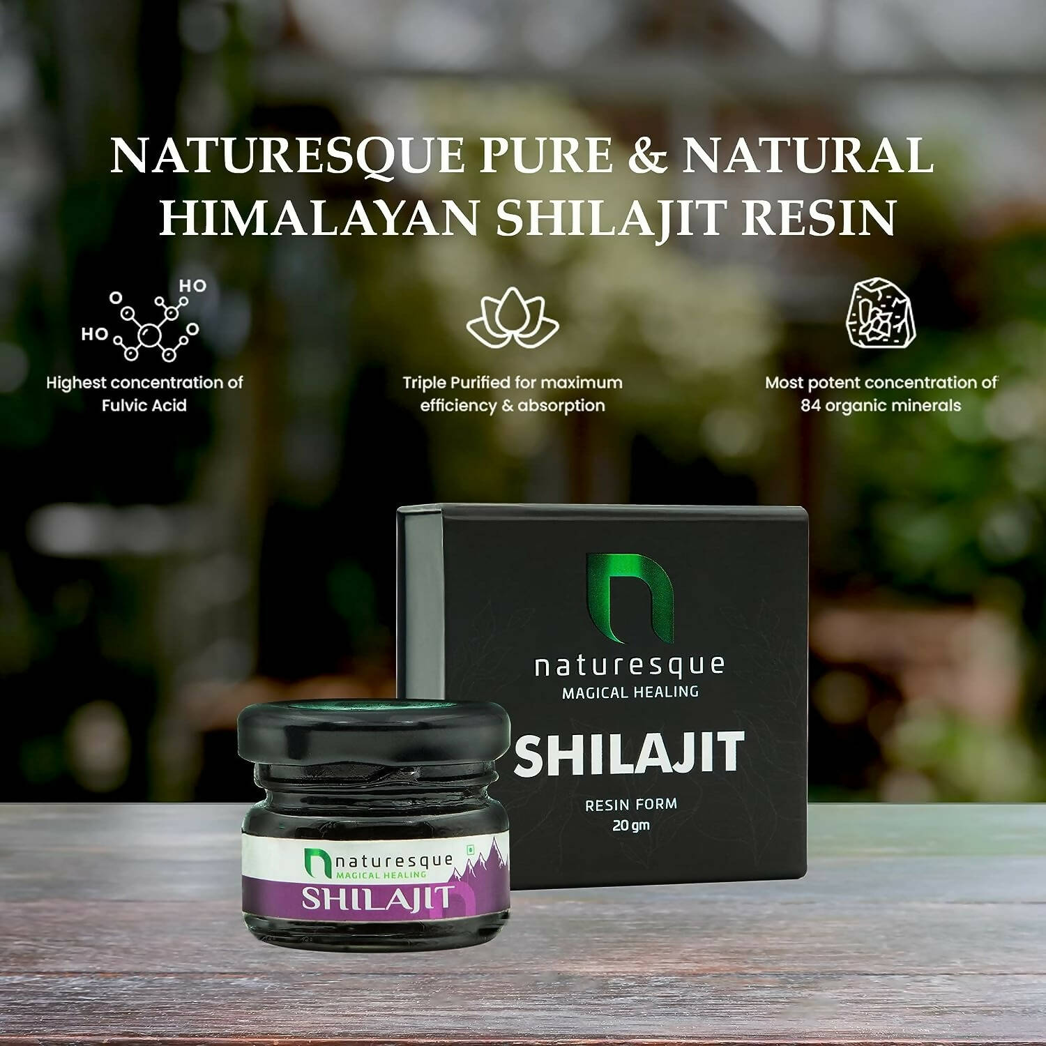 Naturesque Magical Healing Sj Resin Form - Swadesiicart