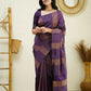 Partywear Designer Purple Banarasi Silk Fancy Saree - Starwalk | Swadesiicart